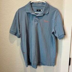 Men’s Rapha Blue Polo Shirt Size L